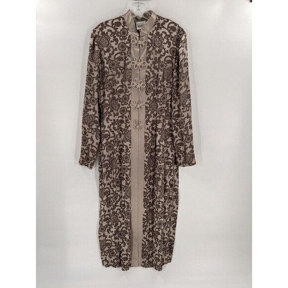 R&M Richards By Karen Kwong Size 8  2 Pc Asian Inspired Evening Suit Vintage - Picture 7 of 16